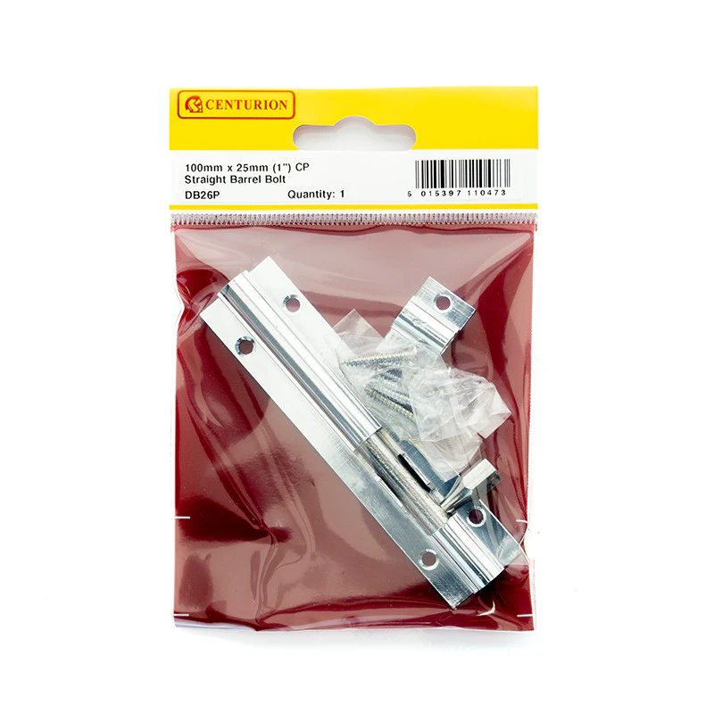 100mm X 25mm CP STRAIGHT BARROL BOLT