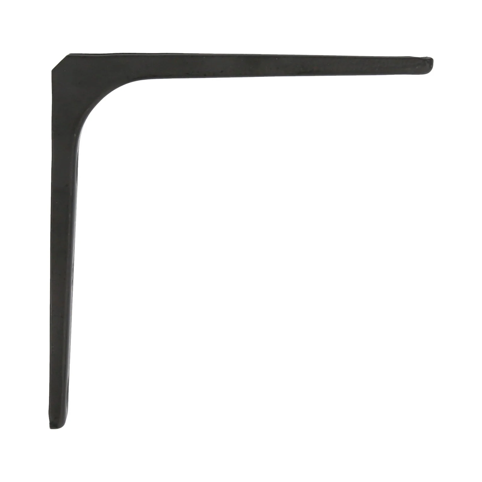125 X 125 BLACK SHELF BRACKET