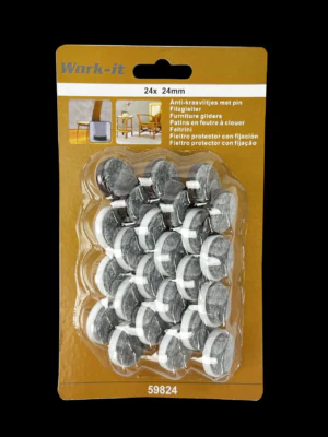 24PCS FURNITURE GLIDERS