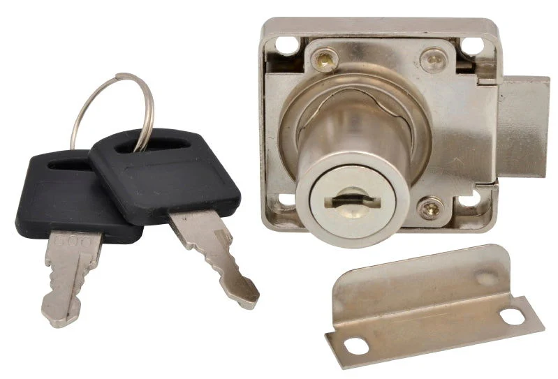 CYLINDER LOCK NICKEL KEY ALIKE
