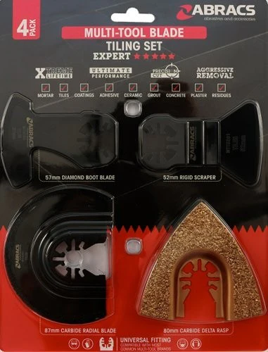 ABRACS 4pcs MULTI-TOOL TILING SET