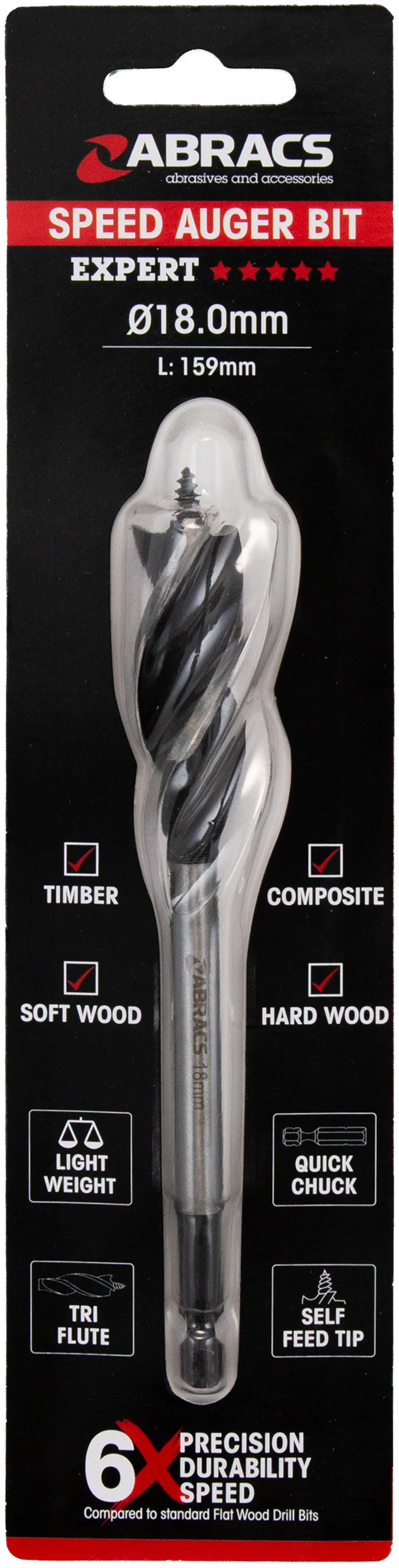 ABRACS SPEED AUGER WOOD BIT ( 7 VARIANTS) - Image 2