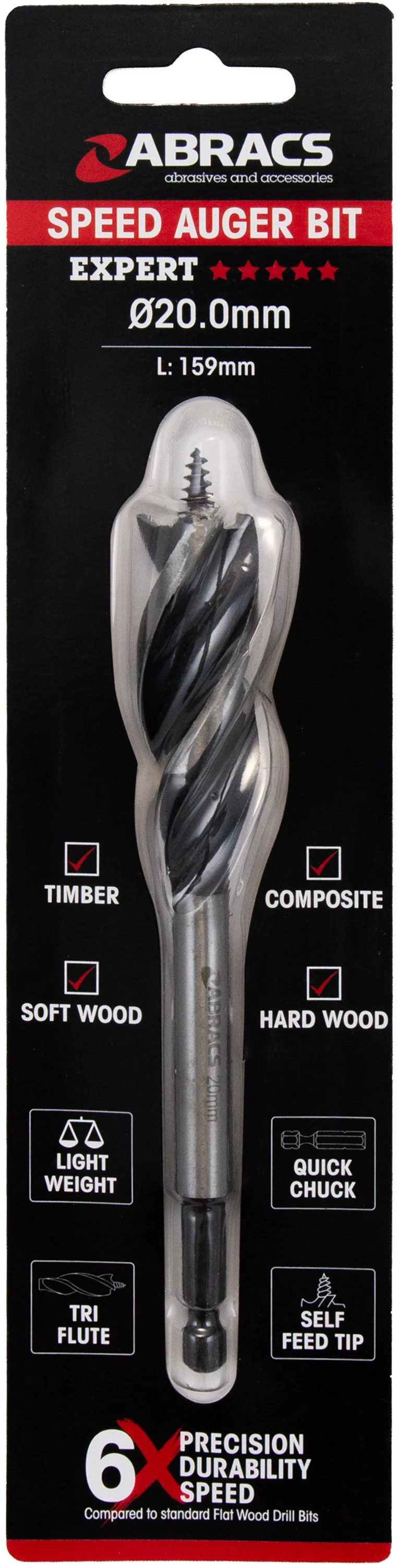 ABRACS SPEED AUGER WOOD BIT ( 7 VARIANTS) - Image 3