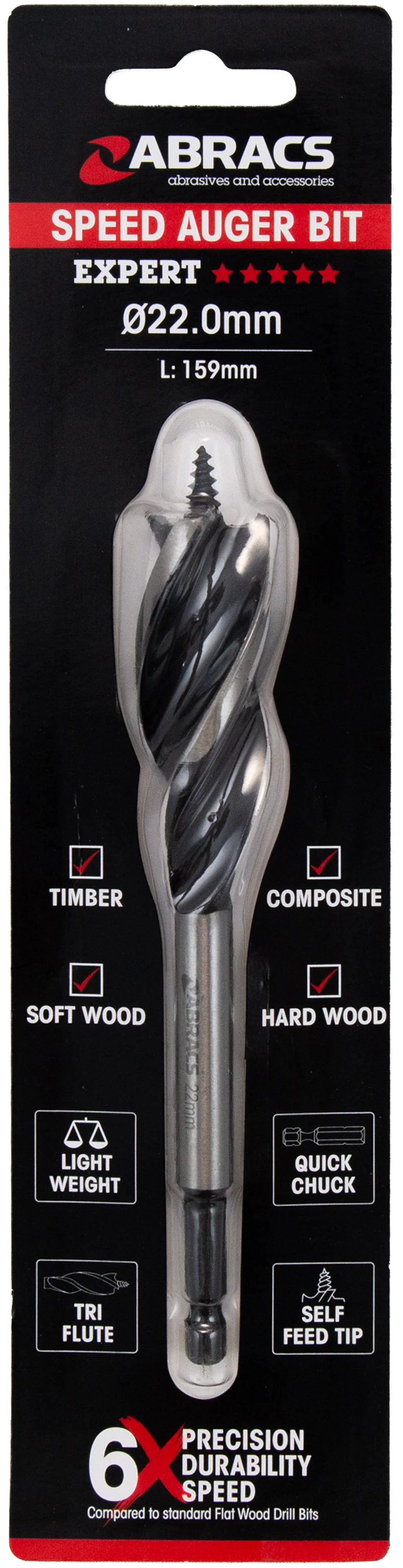 ABRACS SPEED AUGER WOOD BIT ( 7 VARIANTS) - Image 4