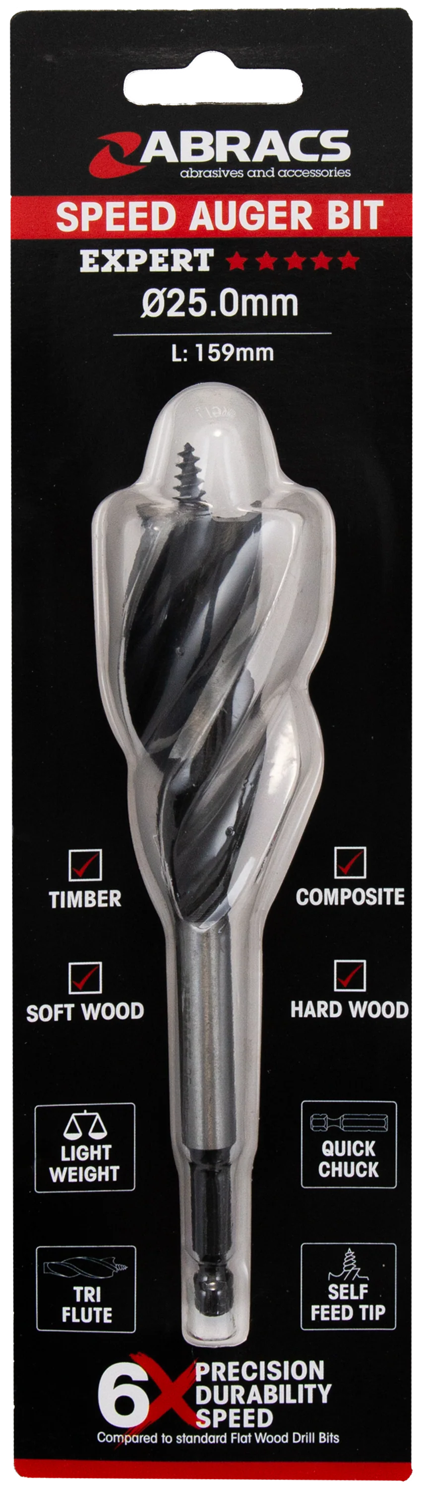 ABRACS SPEED AUGER WOOD BIT ( 7 VARIANTS) - Image 5