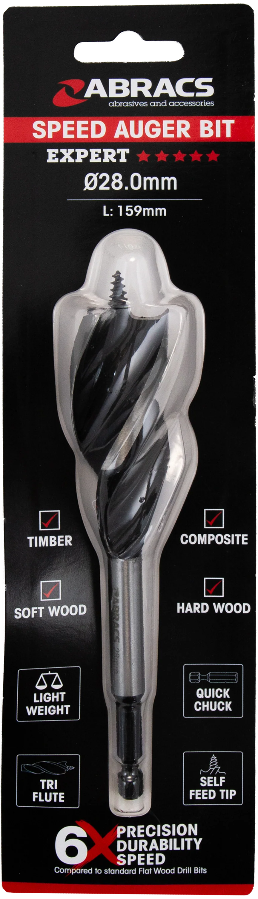 ABRACS SPEED AUGER WOOD BIT ( 7 VARIANTS) - Image 6