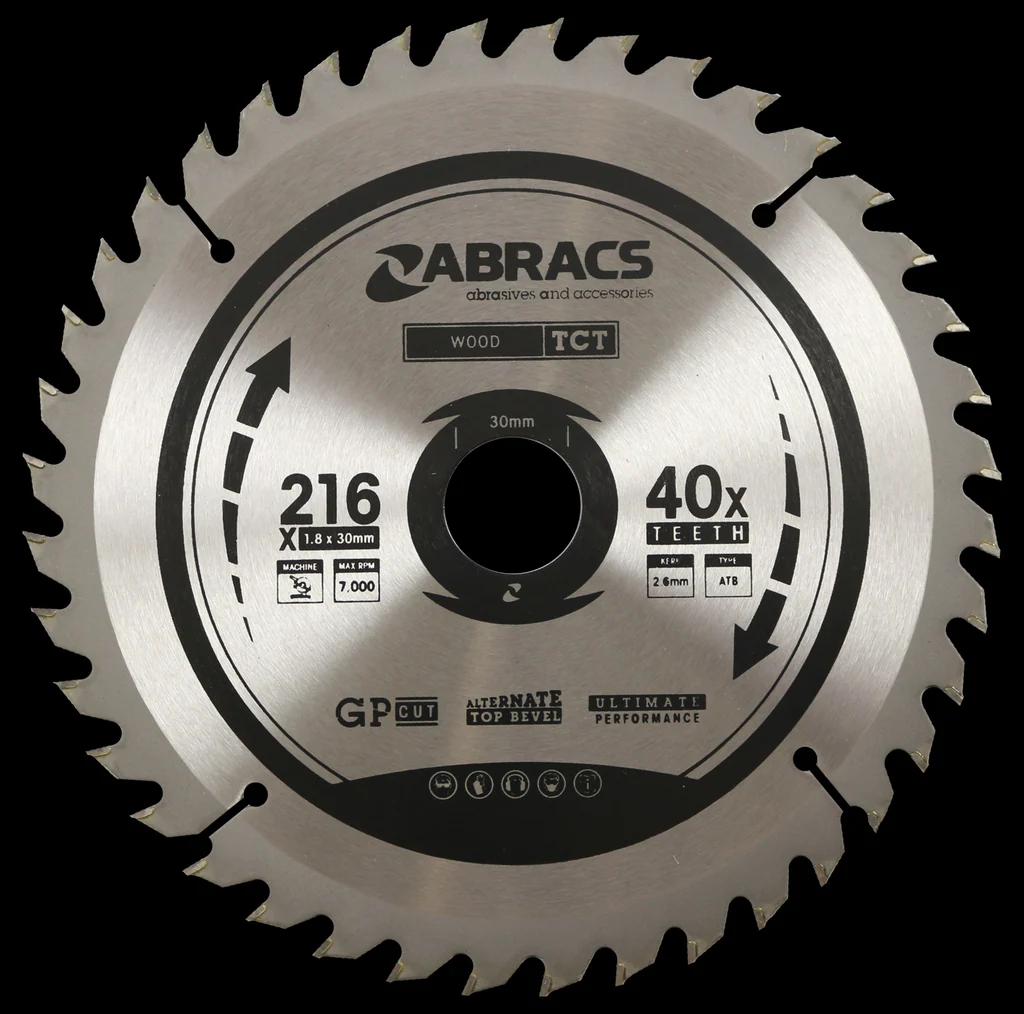 ABRACS TCT 216mm X 30mm 40T