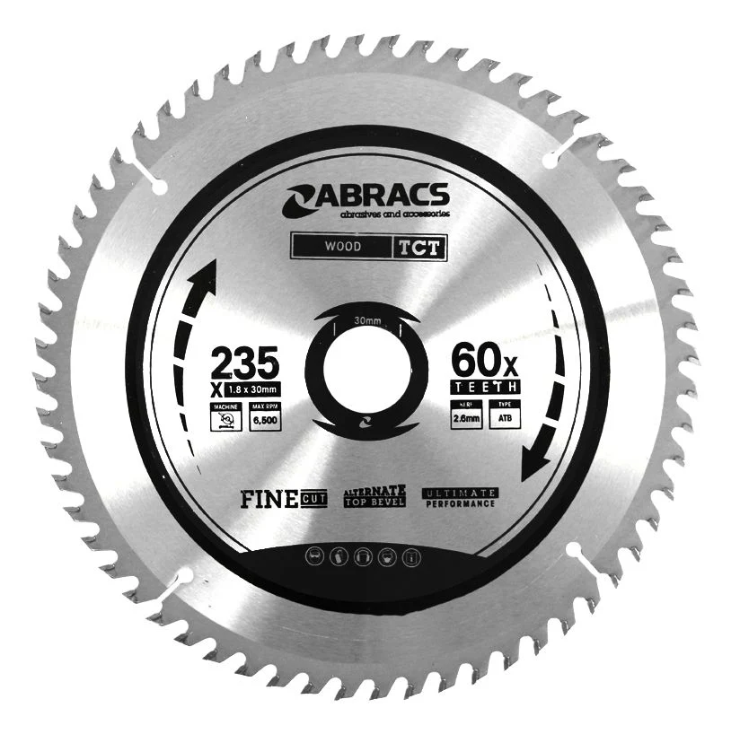 ABRACS TCT 235mm X 30mm 60T