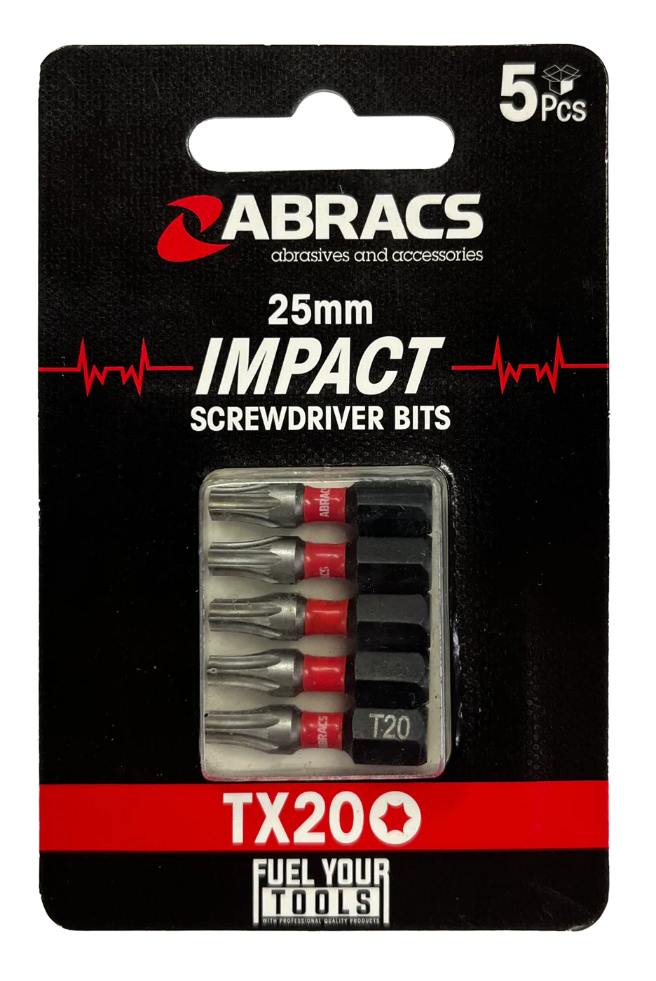 ABRACS TX IMPACT SCREWDRIVER BIT 25mm 5PK ( 5 VARIANTS) - Image 2