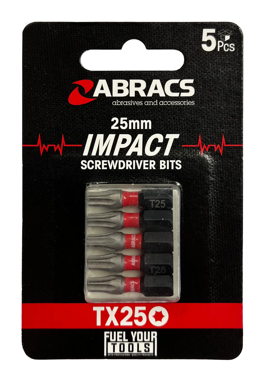 ABRACS TX IMPACT SCREWDRIVER BIT 25mm 5PK ( 5 VARIANTS) - Image 3