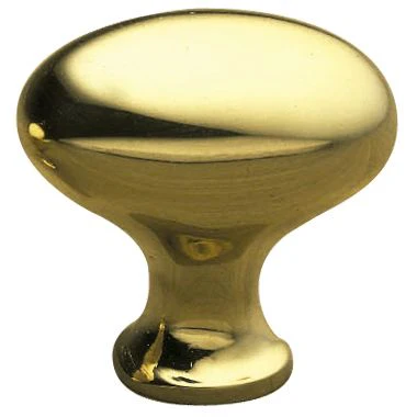 Amig Brass Oval Knob - Image 3