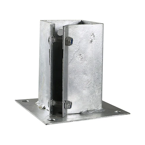 Bolt Down Shoe - Hot Dipped Galvanised ( 2 VARIANTS AVAILABLE )