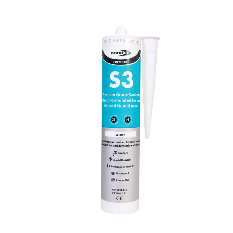 BOND IT SANITARY SILICONE CLR