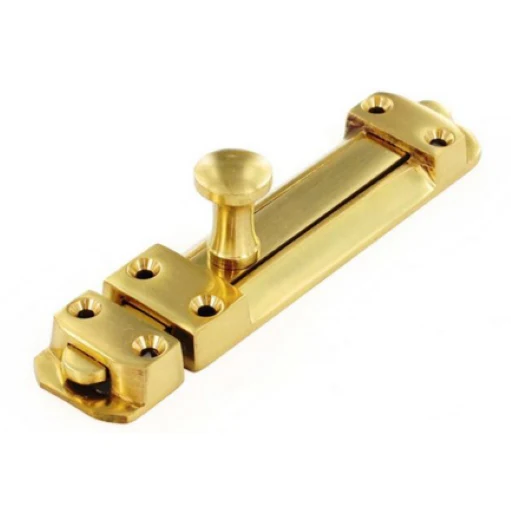BRASS DOOR BOLT HEAVY  100MM