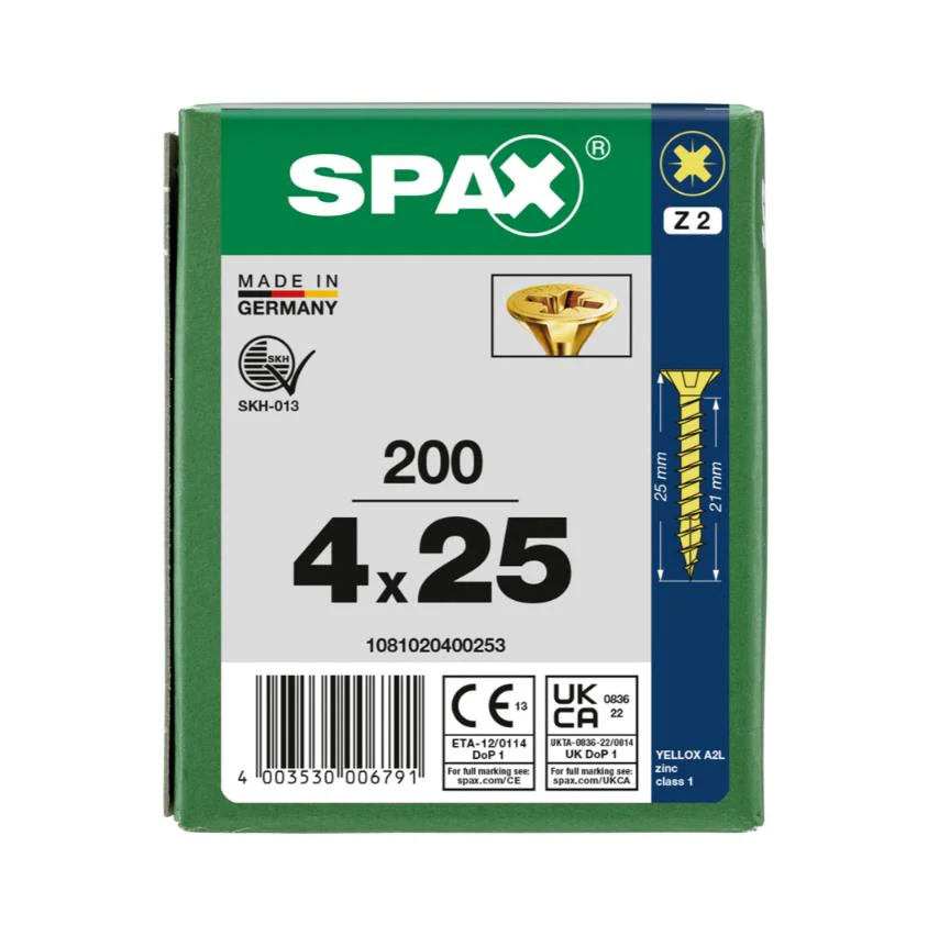 Spax Chipboard Screws (76 Variants Available ) - Image 58