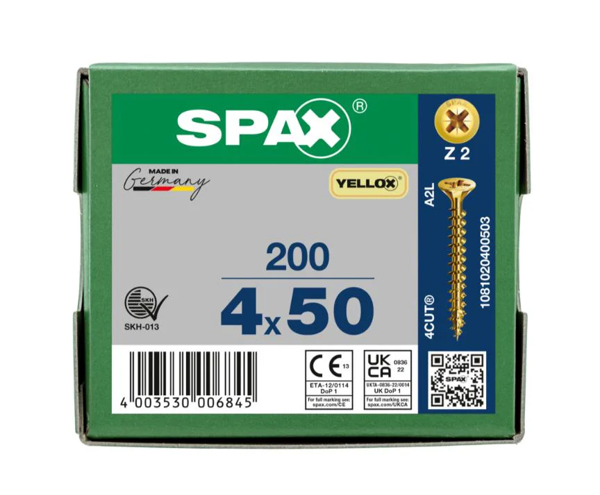 Spax Chipboard Screws (76 Variants Available ) - Image 66