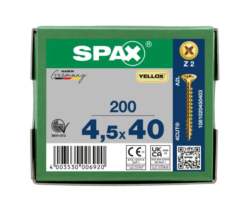 Spax Chipboard Screws (76 Variants Available ) - Image 69