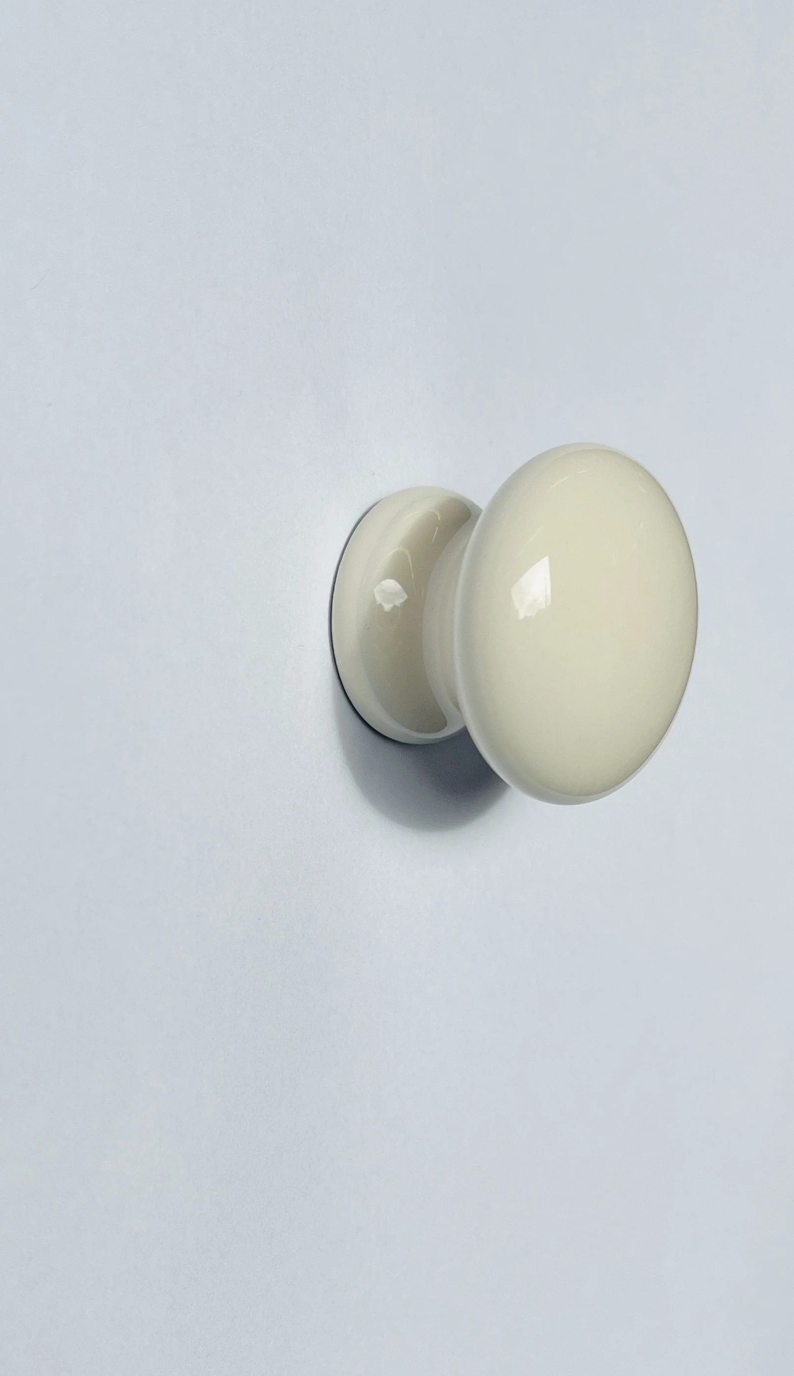 Cream Ceramic Knob 35mm