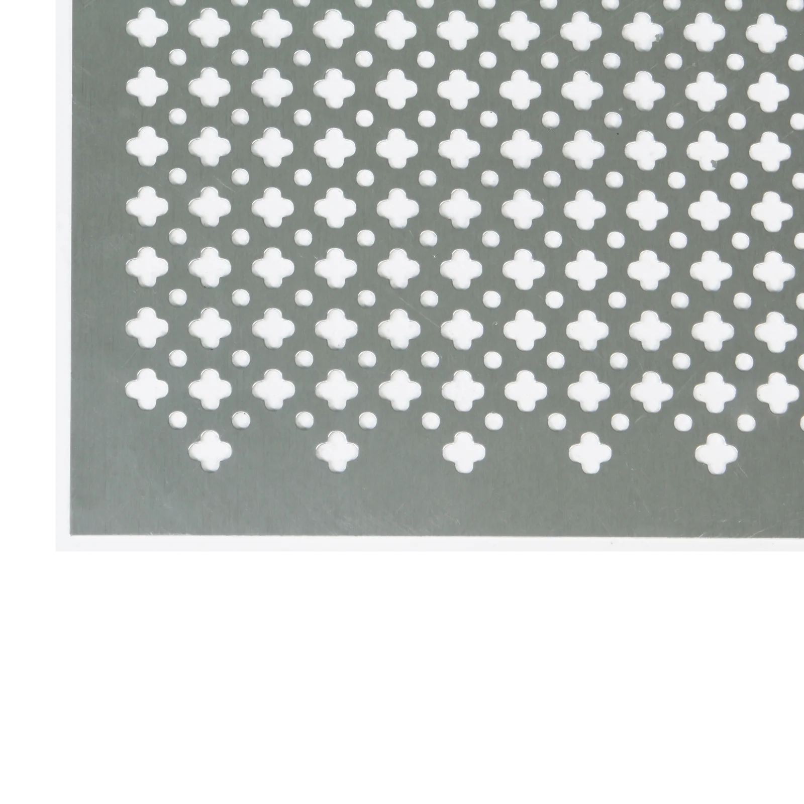 DECORATIVE ALUMINIUM GOLD SILVER 500 X 500