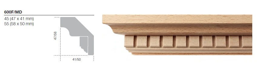 DENTAL CORNICE MOULD  2440MM - Image 2