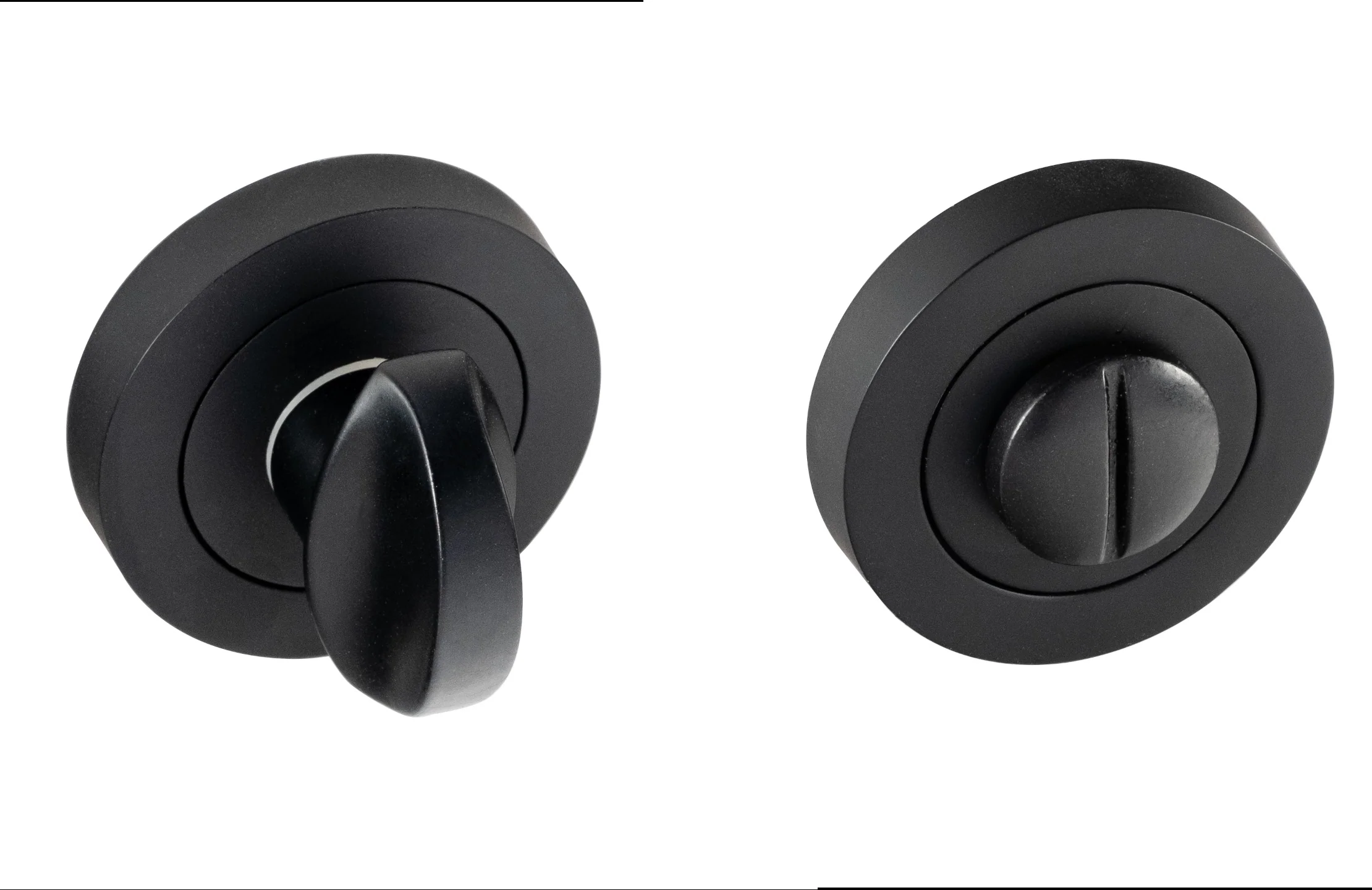 Eclipse Lever on Rose Black -  Door Handle ( 3 Variants available) - Image 3
