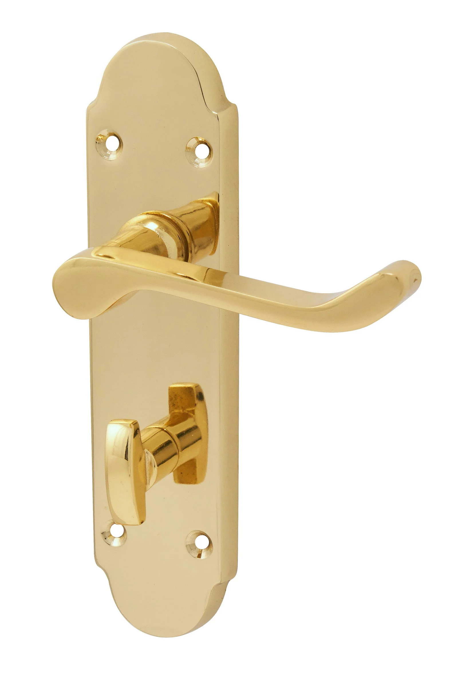 Eclipse Chromaxe Brass Bathroom Lever Handle
