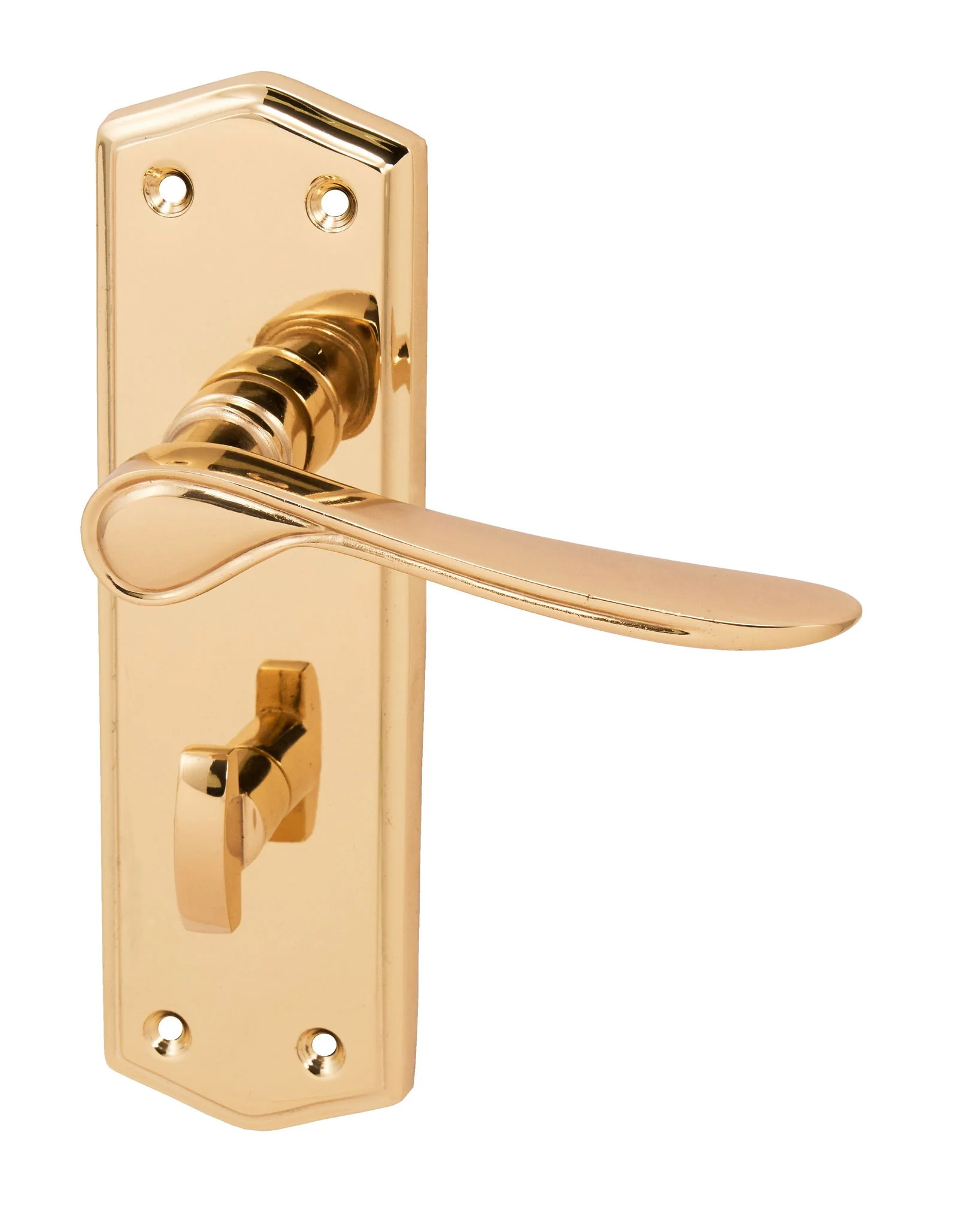 Eclipse Stellar Brass Bathroom Lever Handle