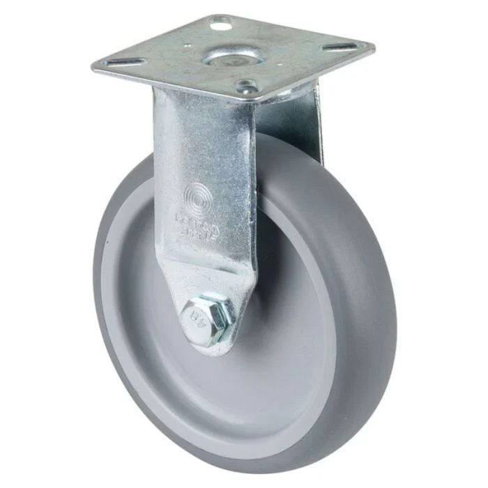 Equipment Castor 100mm Swivel, Fixed, Brake 70kg Grey - Image 2