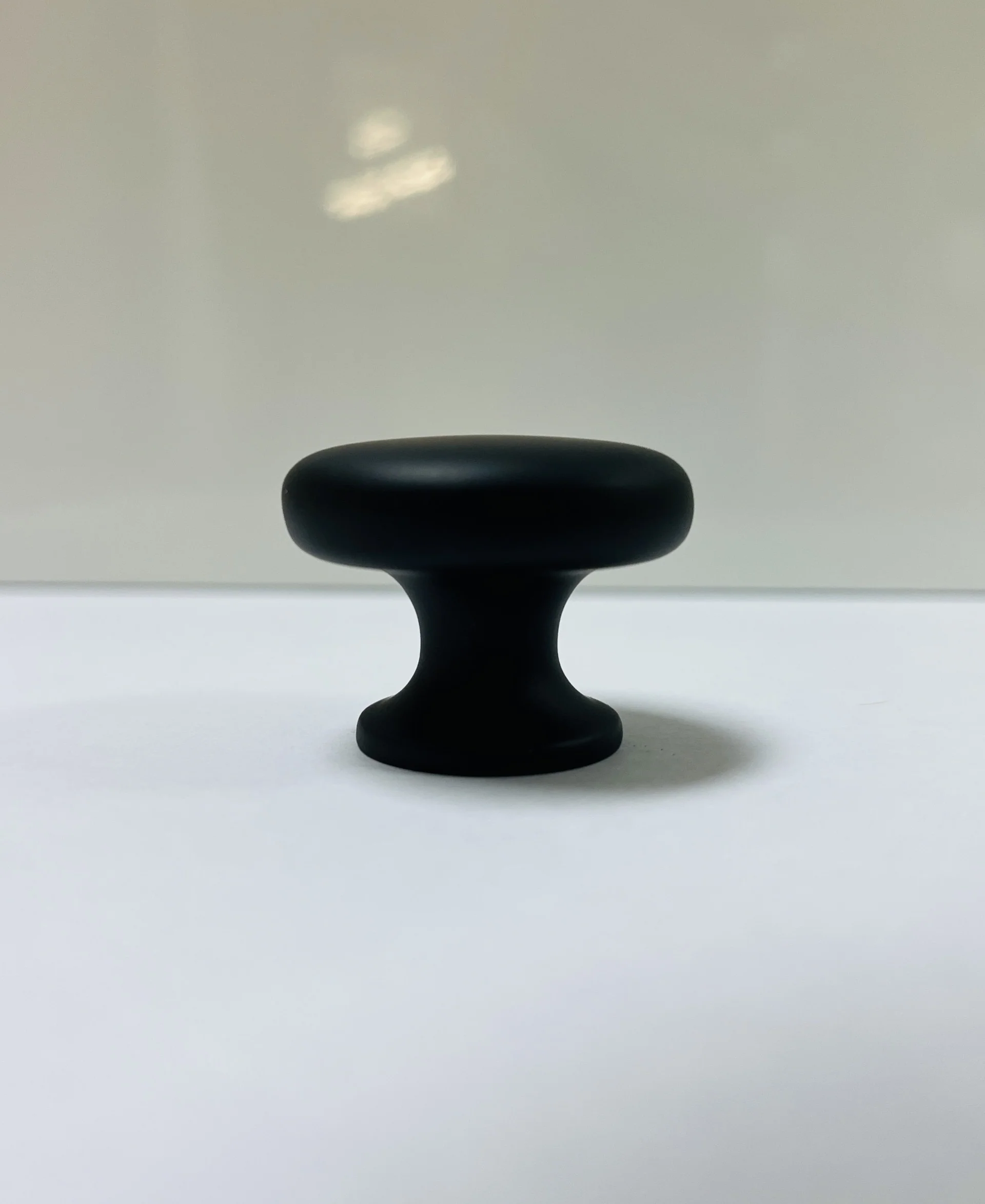 Flat Top Black Knob 33mm - Image 2
