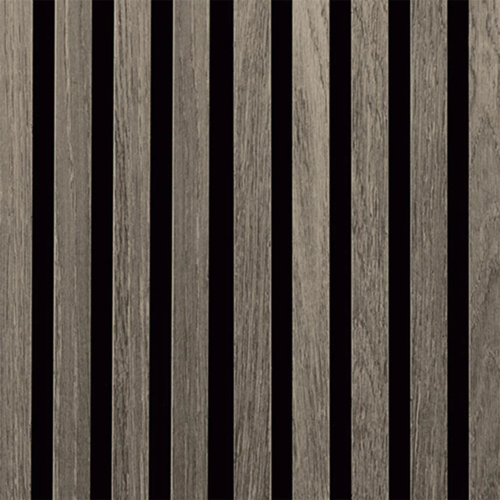 FT PREMIUM ACOUSTIC PANEL GREY OAK 2440 X 605 X 22mm