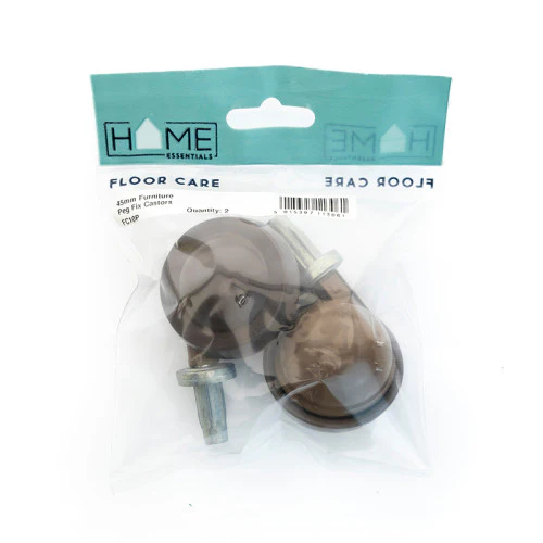 Furniture Plate Fix Castors (Pack of 2)  ( 2 Variants ) - Image 2