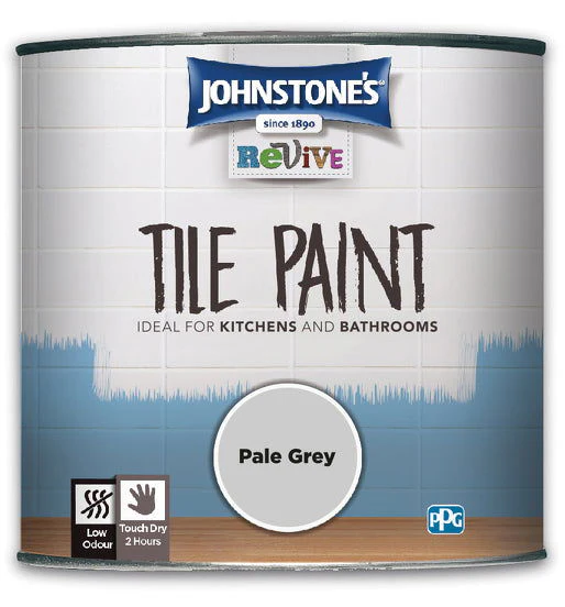 JOHNSTONE'S PALE GREY TILE PAINT 750ML