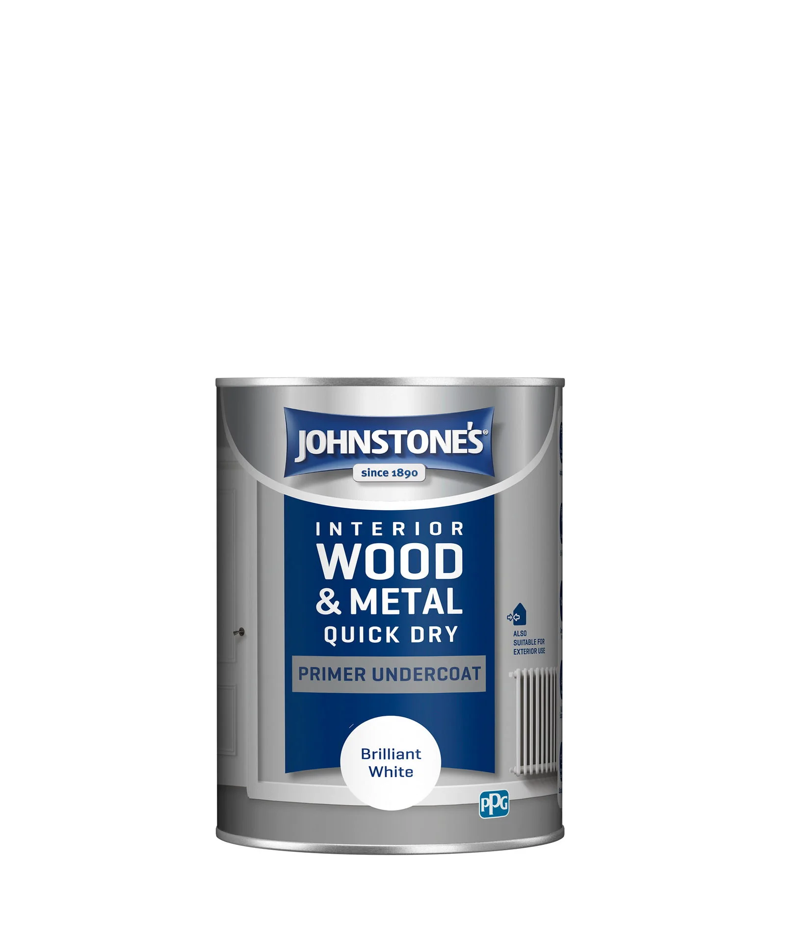JOHNSTONE'S QUICK DRY UNDERCOAT WHITE 1.25 LT