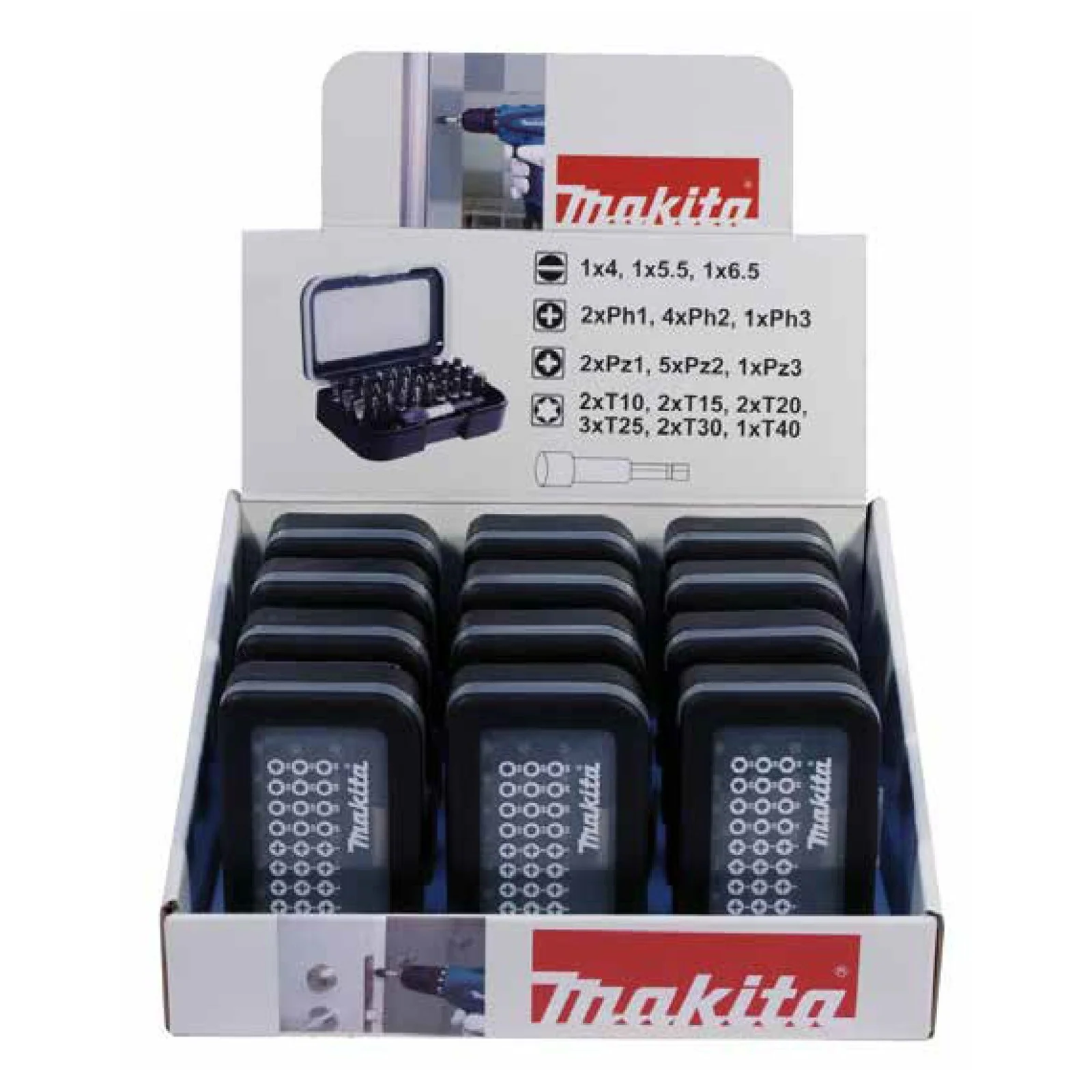 Makita Screw Driver Bit Set 31 pcs