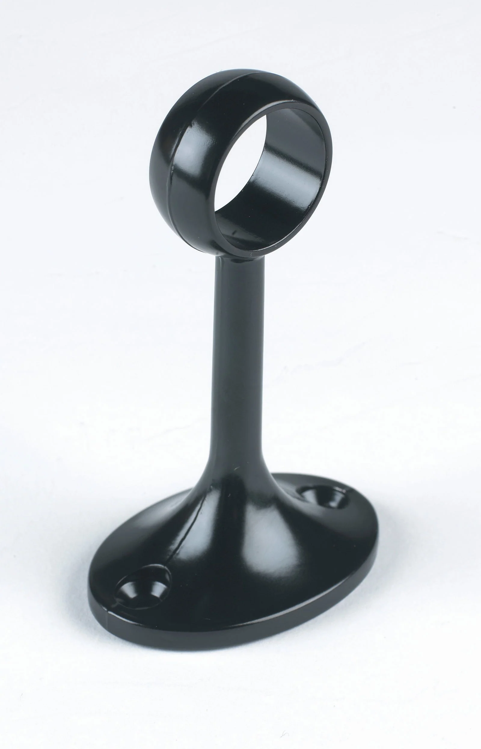 Matt Black Rail Centre Support 19mm (X3/4")