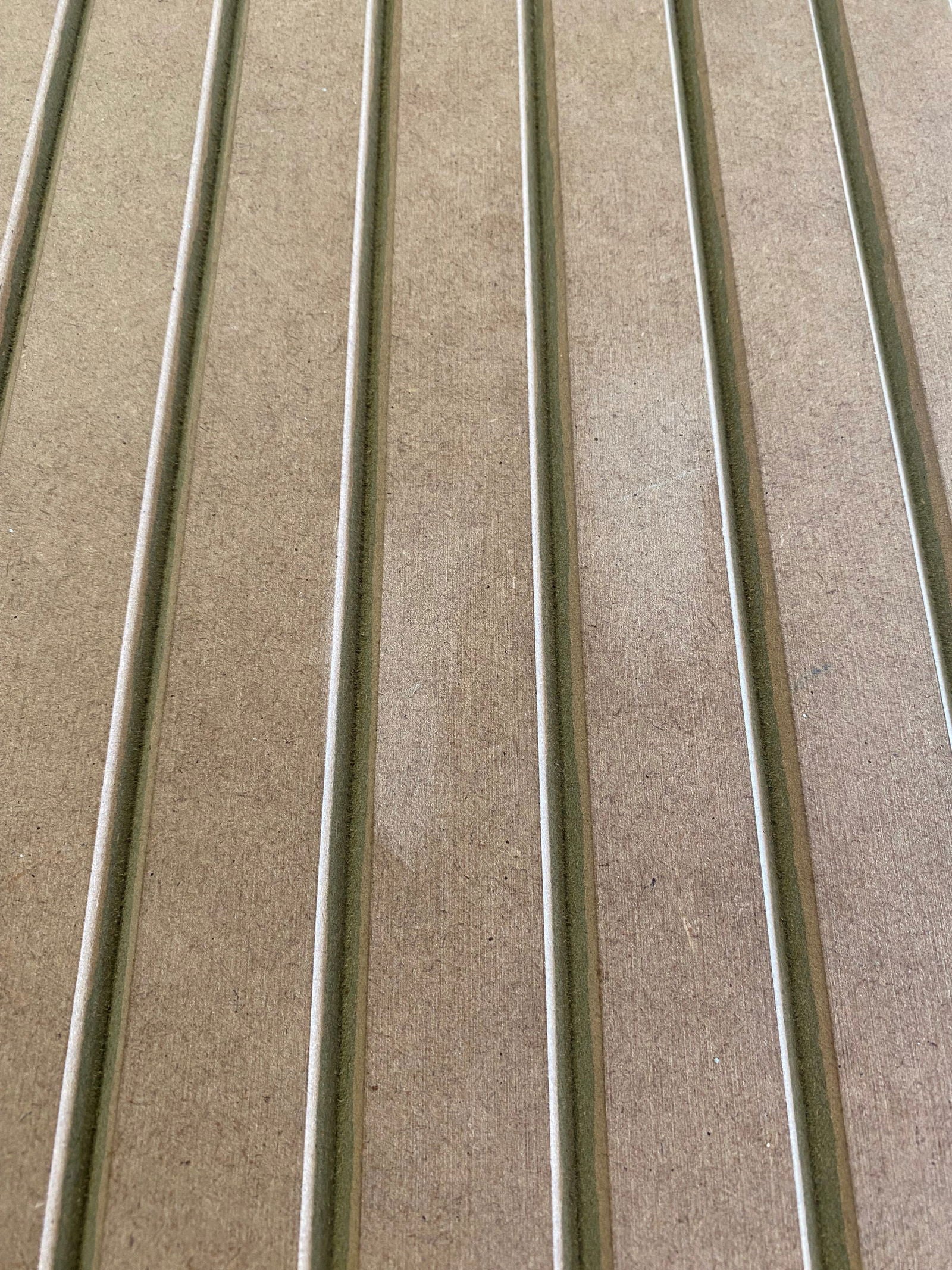 MDF MR 2440 X 1200 X 9mm   V GROOVED at 30mm centre length ways