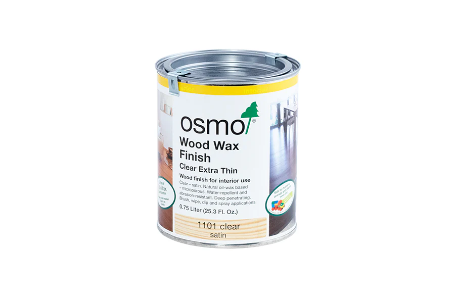 OSMO WOOD WAX FINISH EXTRA THIN 750ML (BEST FOR TROPICAL DENSE HARDWOODS)