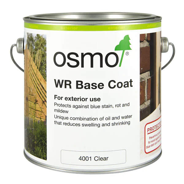 OSMO WR BASECOAT CLEAR (FOR SOFTWOOD EXTERIOR) 2.5LT