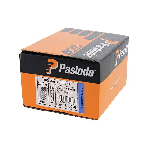 Paslode F16 Angled Brad Nail Fuel Pack 2000
