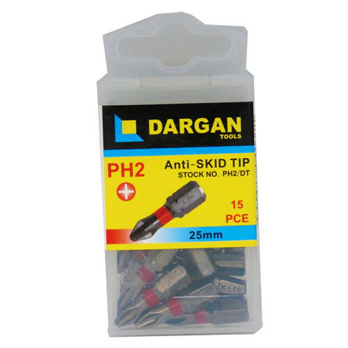 PH2 ANTI SKID BIT 15PK