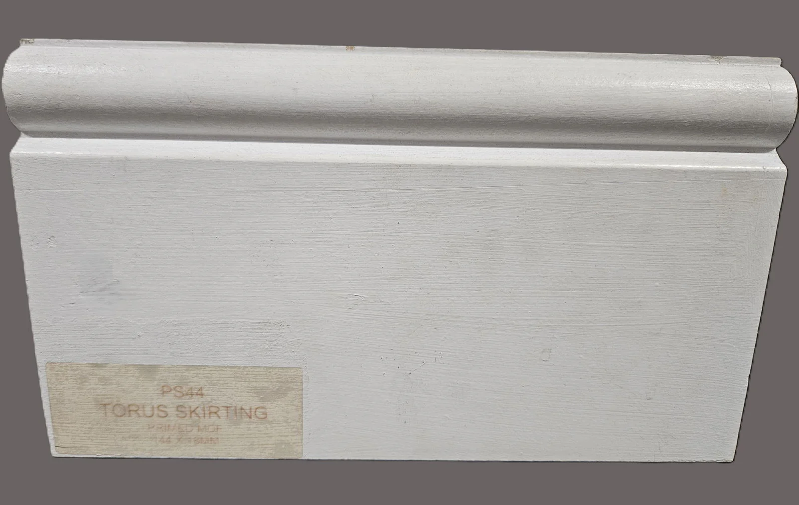 Primed MDF 7 Inch Torus Skirting 4.4Mt Length