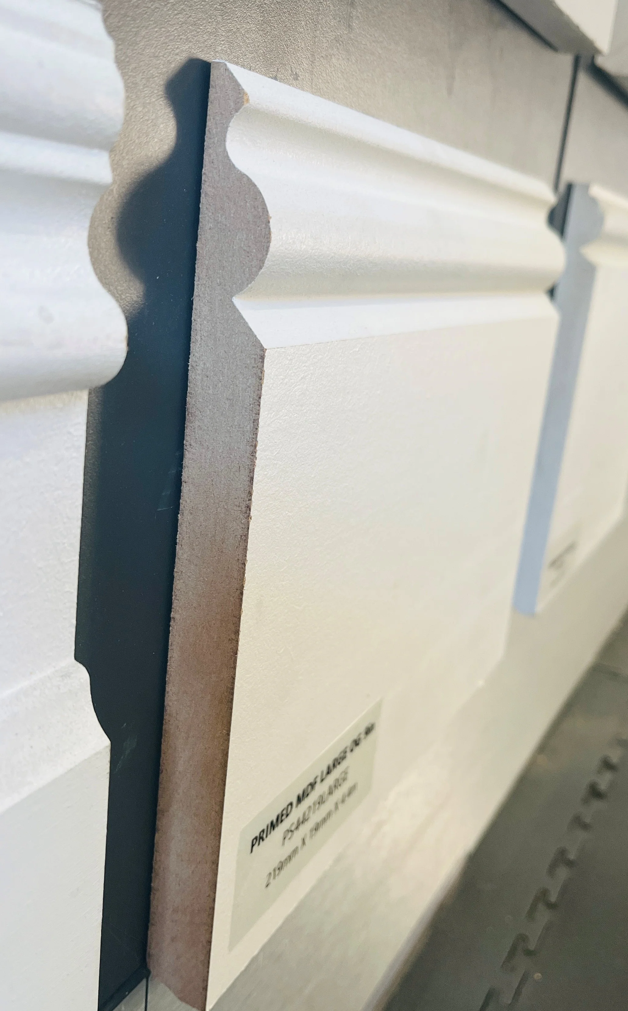 Primed MDF 9"Skirting Ogee 219mm X 4.4mt - Image 2
