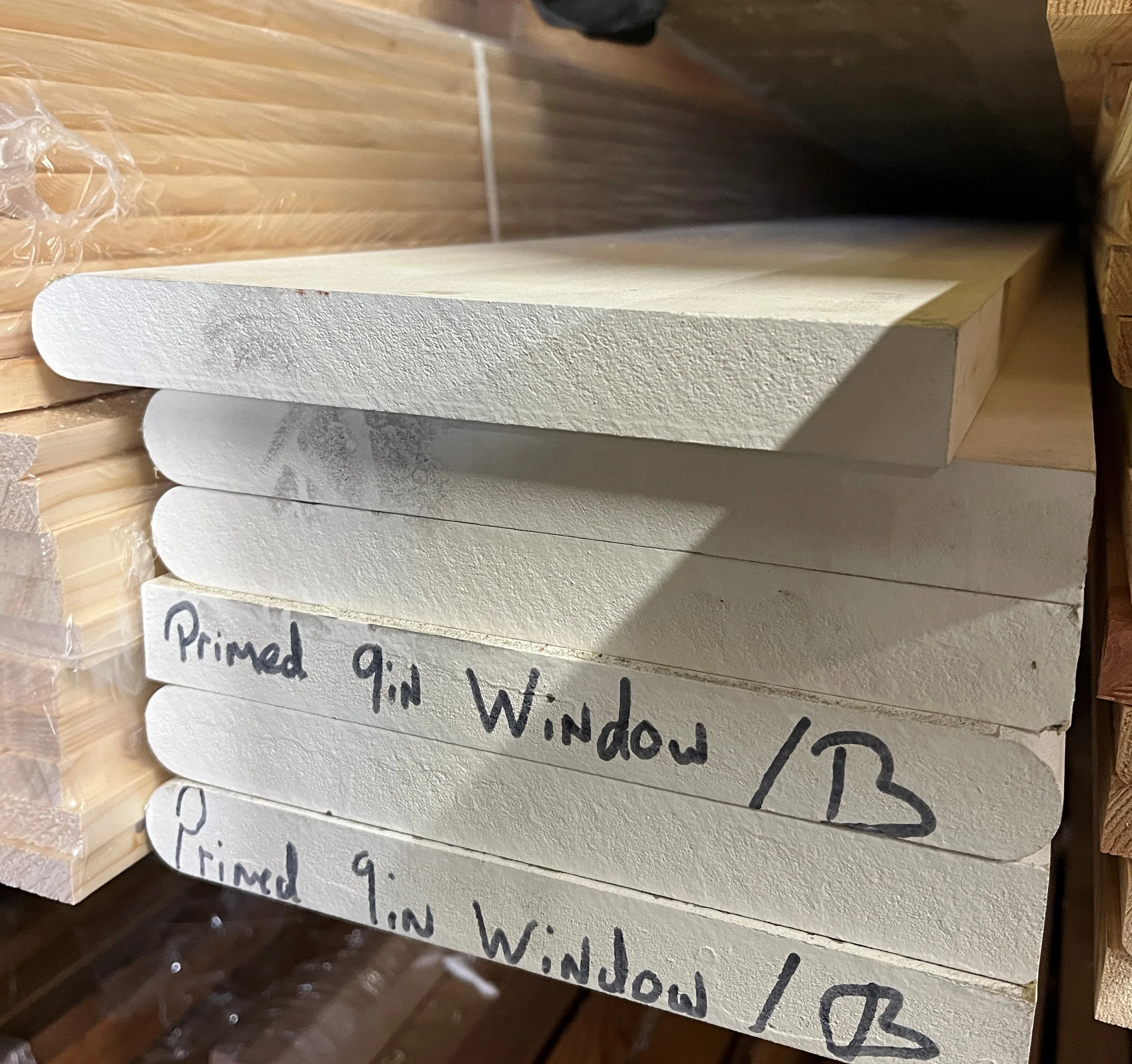 Primed MDF Window Board 219mm X 25mm 3.66mt - Image 2