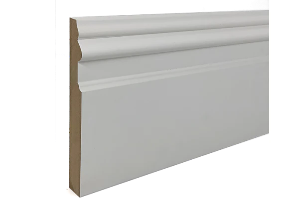 Primed Mdf Skirting Victorian 194mm X 22mm X 4.4mt