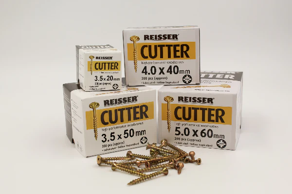 Reisser Cutter Wood Screws (19 Variants Available )