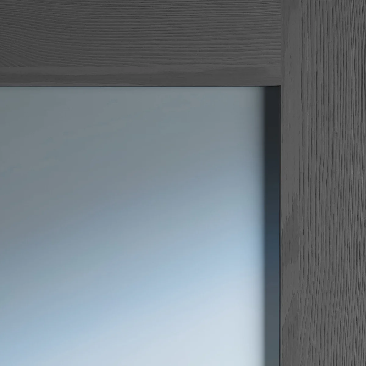 NOLITA GREY CLEAR GLASS PRE-FINISHED DOOR - Image 5