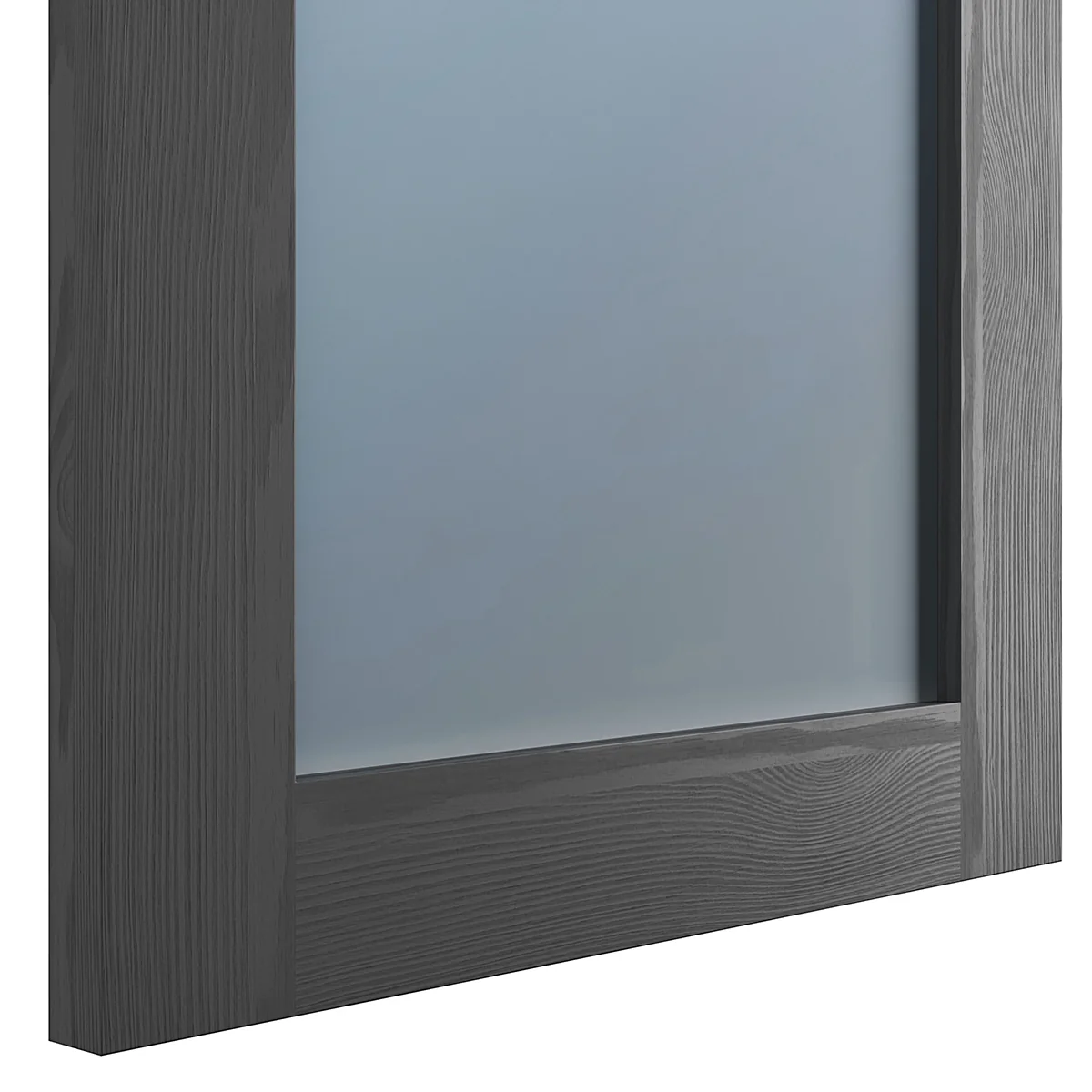 NOLITA GREY CLEAR GLASS PRE-FINISHED DOOR - Image 6