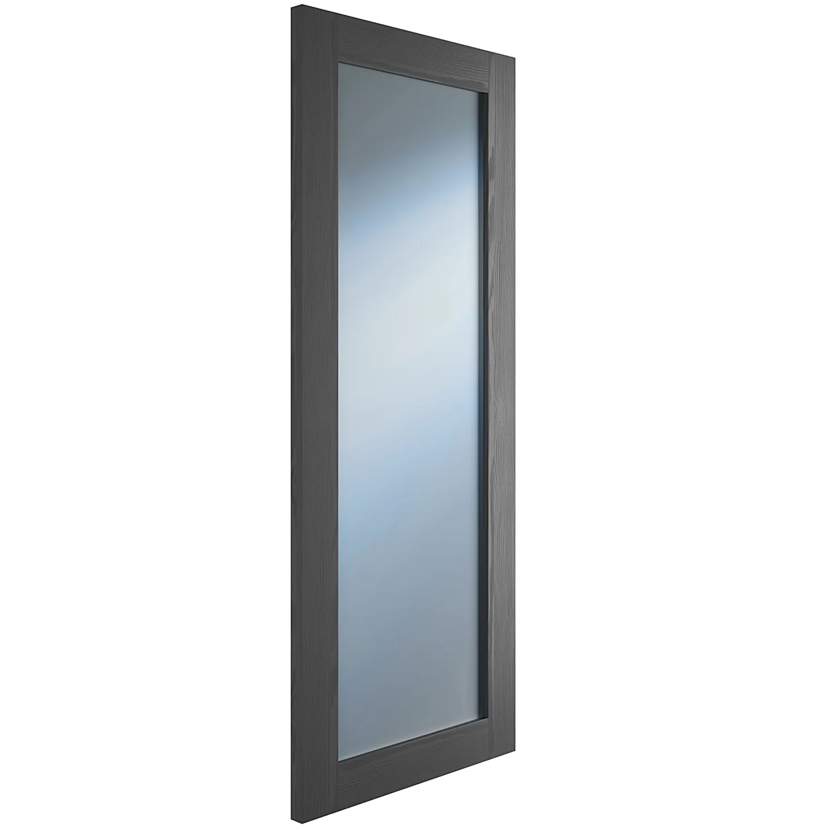NOLITA GREY CLEAR GLASS PRE-FINISHED DOOR - Image 7