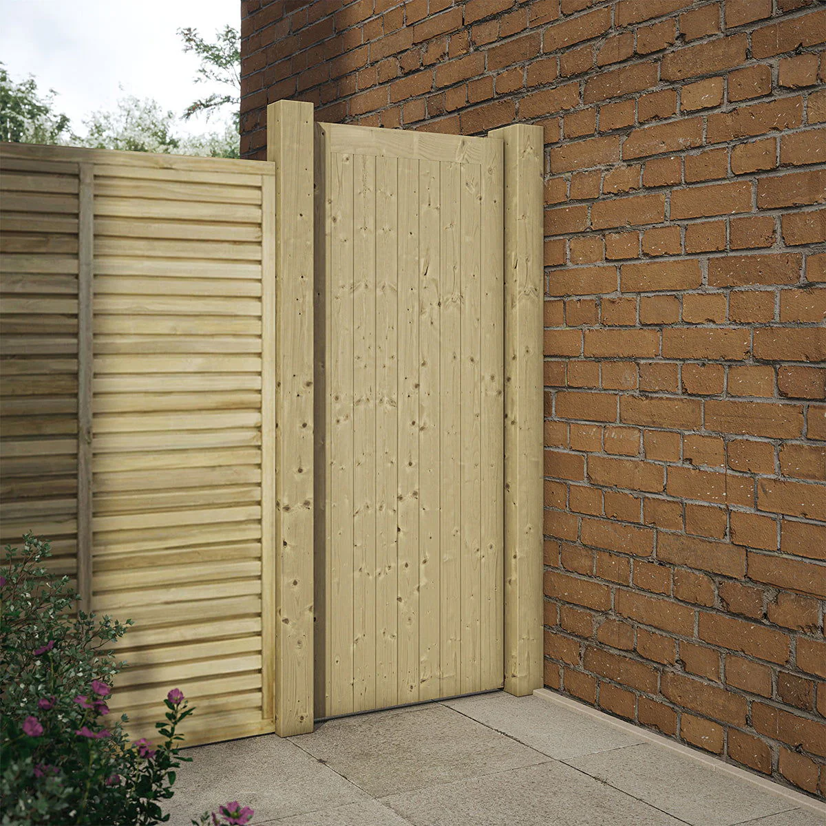 CAMDEN FRAMED LEDGED & BRACED DOOR 44mm - Image 13