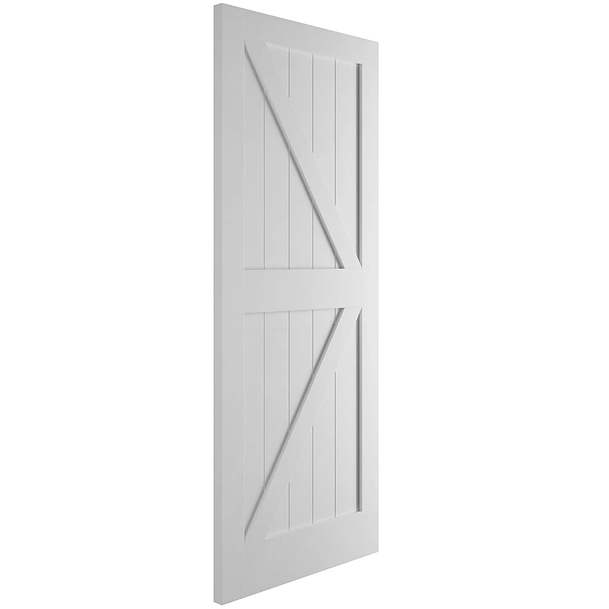 DEVON COTTAGE WHITE PRIMED DOOR - Image 4